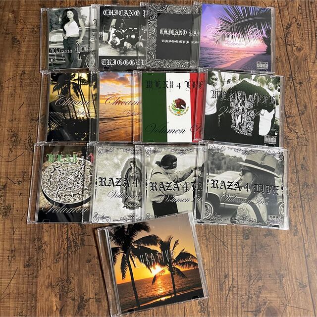 チカーノ チカーナ スパニッシュ バンダラップ 13枚セット 新作揃え G-rap Chicano