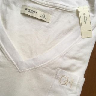 ギリーヒックス(Gilly Hicks)のGILLYHICKS★新品 白長袖Tシャツ★ロンT(Tシャツ(長袖/七分))