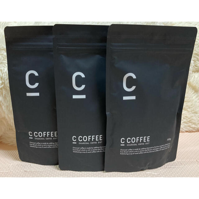 C COFFEEチャコールコーヒーダイエット100g 3袋 WEB限定カラー 6300円