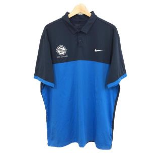 ナイキ(NIKE)のナイキ NIKE 長袖ポロシャツ DRI-FIT   メンズ XL(ポロシャツ)