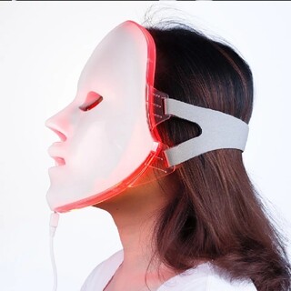 フェイシャルマスク　7色　LEDライト　美顔器　光エステ　新品　(フェイスケア/美顔器)