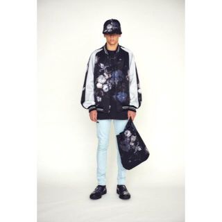 ラッドミュージシャン(LAD MUSICIAN)のラッドミュージシャン 2018SS リバーシブル スカジャン ブルー×ネイビー(スカジャン)