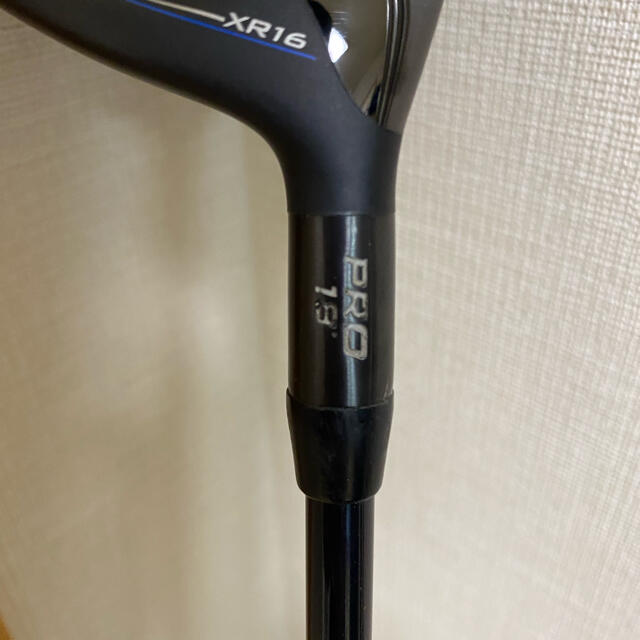 キャロウェイXR16 pro18° 5W ヘッドカバー 付き　S flex 1