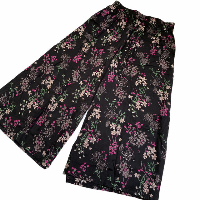 メンズ レディース 柄パンツ 総柄 花柄 薔薇 vintage デザインパンツ
