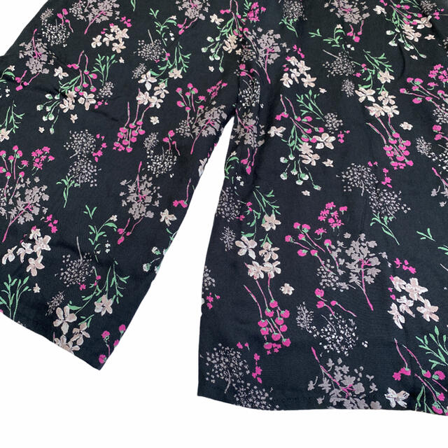 メンズ レディース 柄パンツ 総柄 花柄 薔薇 vintage デザインパンツ