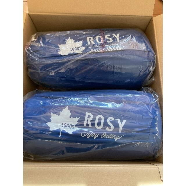 LOGOS　ROSY/丸洗い寝袋6  2点セット　シュラフ　新品未使用　送料込みサイズ185×75