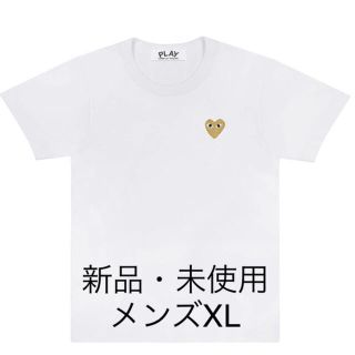 コムデギャルソン(COMME des GARCONS)のコムデギャルソンCOMME des GARCONSプレイハートロゴ半袖Tシャツ(Tシャツ/カットソー(半袖/袖なし))