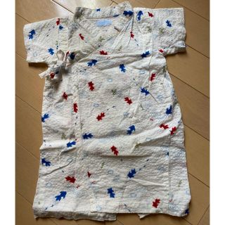 ミキハウス(mikihouse)のミキハウス／ベビー和柄甚平オール/夏服60-70サイズ(甚平/浴衣)