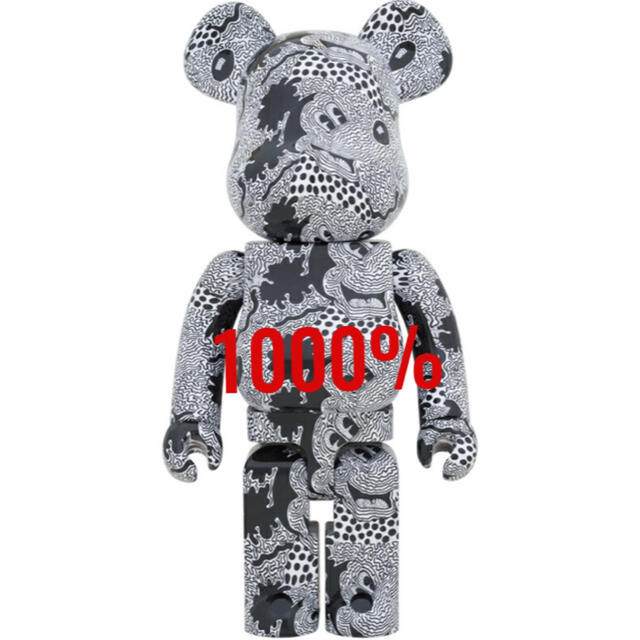 BE@RBRICK Keith Haring ミッキー 1000％