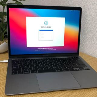 アップル(Apple)の(最終値下げ)MacBook Air 2020 スペースグレー(ノートPC)
