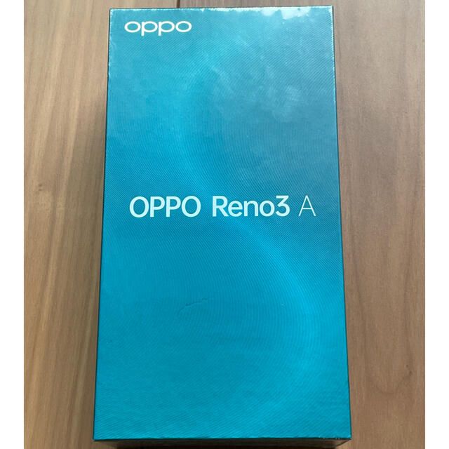 未開封　新品　OPPO Reno3 A A0020P ブラック