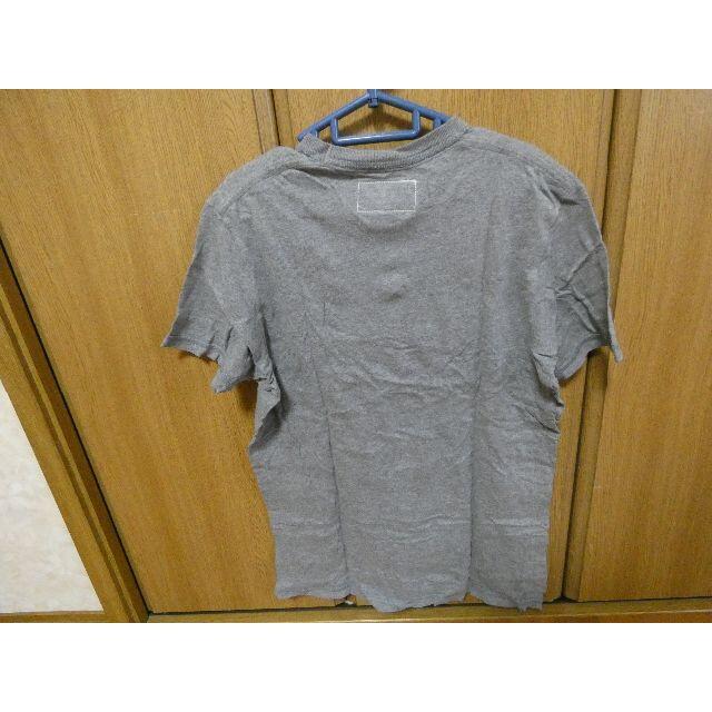 Abercrombie&Fitch(アバクロンビーアンドフィッチ)のアバクロAbercrombie&Fitch 半袖シャツ灰中古サイズL・送料無料込 メンズのトップス(Tシャツ/カットソー(半袖/袖なし))の商品写真