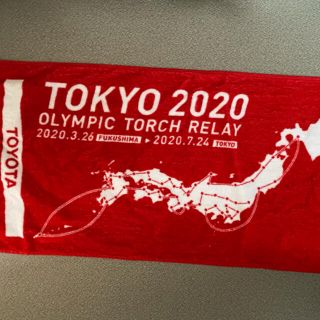 トヨタ(トヨタ)のトヨタ　TOKYO2020オリジナルタオル(ノベルティグッズ)