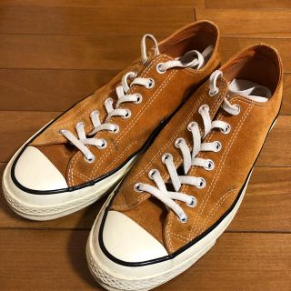 コンバース(CONVERSE)のCONVERSE ct70s オレンジスエード(スニーカー)