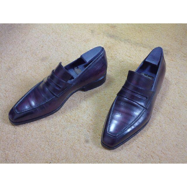 BERLUTI - バイキング　ベルルッティ　アンディ　デムジュール　６　黒赤系