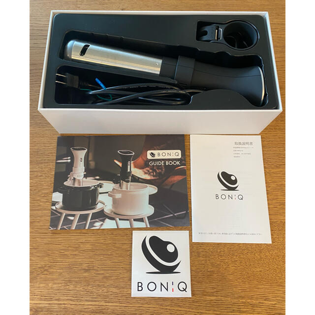 ボニーク BONIQ1.0  低温調理器 ブラック 美品