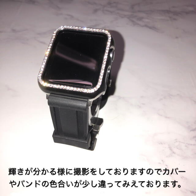 Sブラック2ndm☆アップルウォッチバンド ラバーベルト Apple Watch-me ...