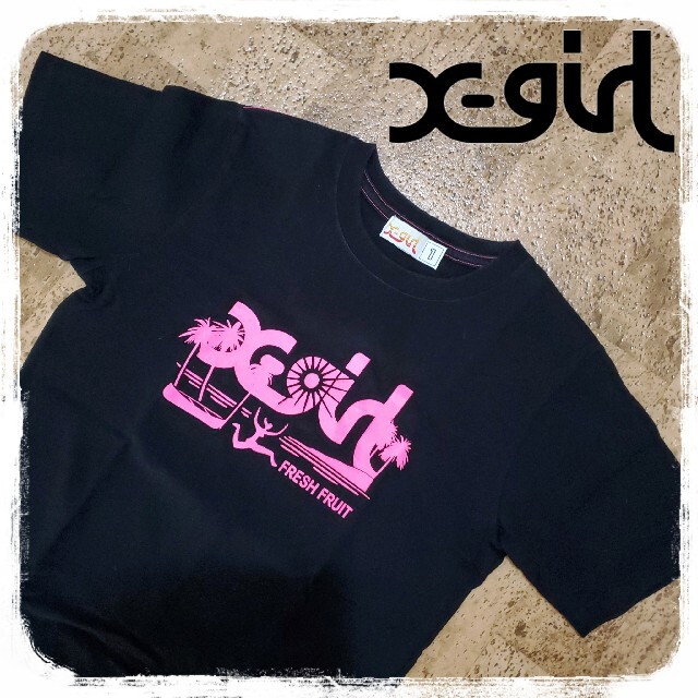 X-girl(エックスガール)のX-girl Tシャツ レディースのトップス(Tシャツ(半袖/袖なし))の商品写真