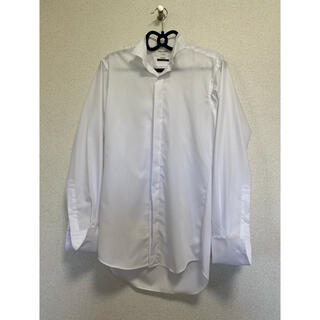 オリヒカ(ORIHICA)のウィングシャツ　結婚式/立ち襟/新郎/白/Sサイズ(シャツ)