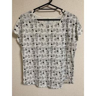 スヌーピー(SNOOPY)の【スヌーピー】プリントTシャツ(Tシャツ(半袖/袖なし))