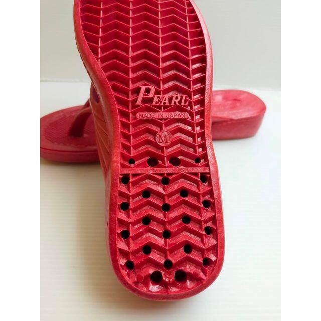 ぎょさん ギョサン PEARL　No110　赤　M　新品 メンズの靴/シューズ(サンダル)の商品写真