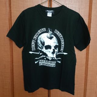 SKULL SHIT　スカルシット　切替ニット　カシミヤブレンド　日本製