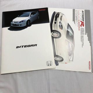 【希少】ホンダ/インテグラタイプR（DC5）カタログ他＋無限カタログ他α（3点）(カタログ/マニュアル)