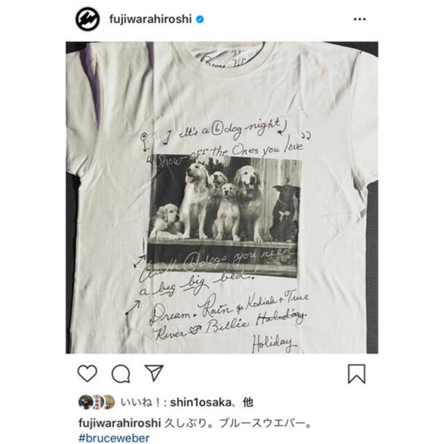 FRAGMENT(フラグメント)のbruce weber 10C ブルースウェーバー Tシャツ XXL 新品未使用 メンズのトップス(Tシャツ/カットソー(半袖/袖なし))の商品写真