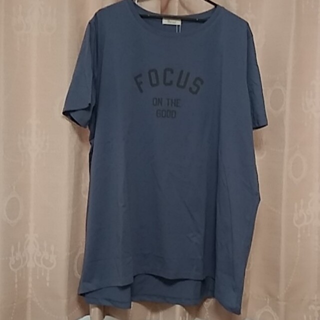 しまむら(シマムラ)のロゴＴ👕大きいサイズ レディースのトップス(Tシャツ(半袖/袖なし))の商品写真