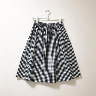 ハリス(Harriss)の【美品】Harriss paris チェックスカート(ひざ丈スカート)