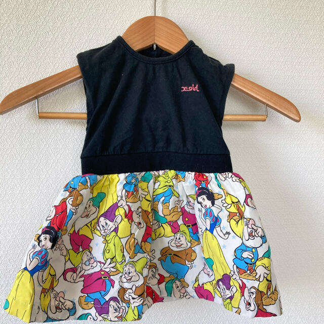 X-girl(エックスガール)のX-girl kids ワンピース　90㎝ キッズ/ベビー/マタニティのキッズ服女の子用(90cm~)(ワンピース)の商品写真