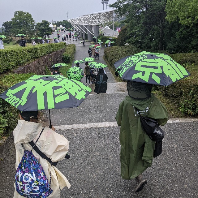 京都大作戦 万能傘 緑 - 傘