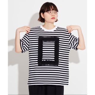 アイアムアイ(I am I)のIAMI △フリルフレームＴシャツ(Tシャツ(半袖/袖なし))