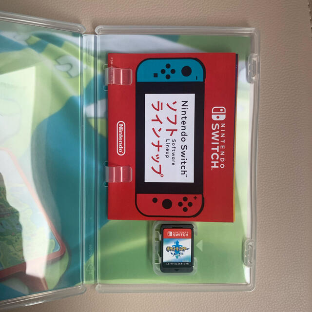 Nintendo Switch(ニンテンドースイッチ)のひめ様専用　Switch ポケットモンスター　ソード エンタメ/ホビーのゲームソフト/ゲーム機本体(家庭用ゲームソフト)の商品写真