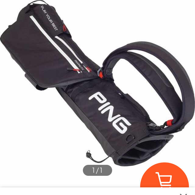PING(ピン)のPING キャディバック　moonlite 美品 スポーツ/アウトドアのゴルフ(バッグ)の商品写真