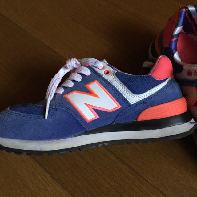 New Balance(ニューバランス)のchiiさま専用です♪ NB/ニューバランス574☆22.5cm レディースの靴/シューズ(スニーカー)の商品写真
