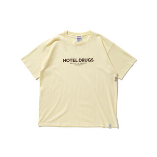 ベドウィン(BEDWIN)のBEDWIN X HOTEL DRUGS TEE "ETHAN" (BEIGE)(Tシャツ/カットソー(半袖/袖なし))