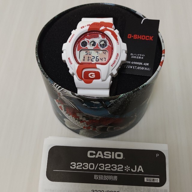 タグ有　カシオ DW-6900JK-4JR 錦鯉　G-SHOCK1秒最大セット