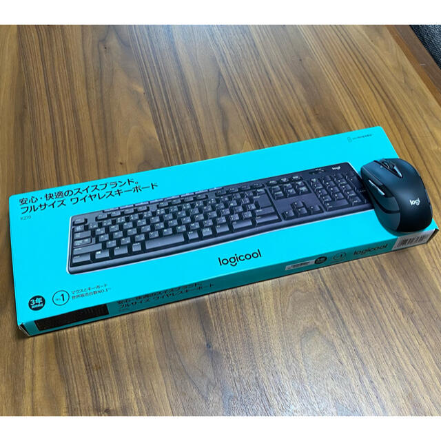 [ほぼ未使用]logicool マウス キーボード スマホ/家電/カメラのPC/タブレット(PC周辺機器)の商品写真