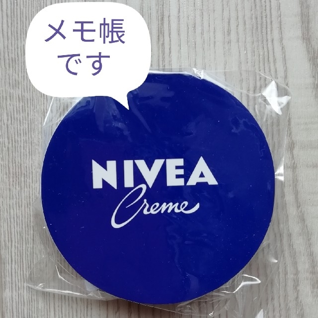 ニベア(ニベア)のNIVEA　メモ帳 インテリア/住まい/日用品の文房具(ノート/メモ帳/ふせん)の商品写真