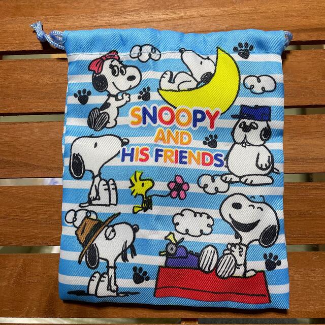 SNOOPY(スヌーピー)のスヌーピー 巾着 エンタメ/ホビーのおもちゃ/ぬいぐるみ(キャラクターグッズ)の商品写真