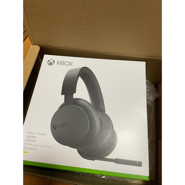 Xbox(エックスボックス)のx box ワイヤレスヘッドセット スマホ/家電/カメラのオーディオ機器(ヘッドフォン/イヤフォン)の商品写真