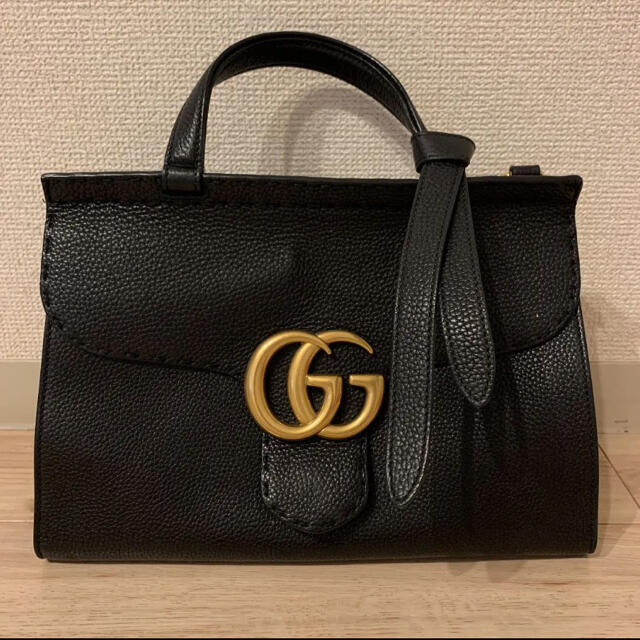 【大注目】 GUCCI ggマーモント　ショルダーバッグ　ハンドバッグ