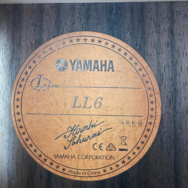 YAMAHA LL6 ARE  アコースティックギター