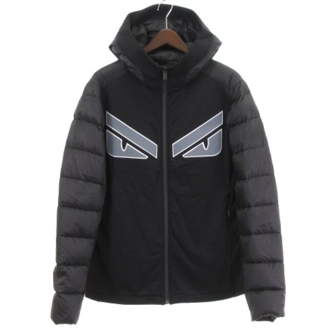 FENDI - フェンディ ダウンジャケット バグズアイ フード 軽量 切替