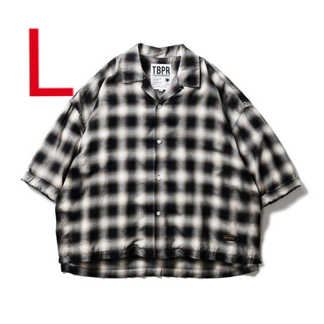 L TIGHTBOOTH 21ss OMBRE ROLL UP SHIRT