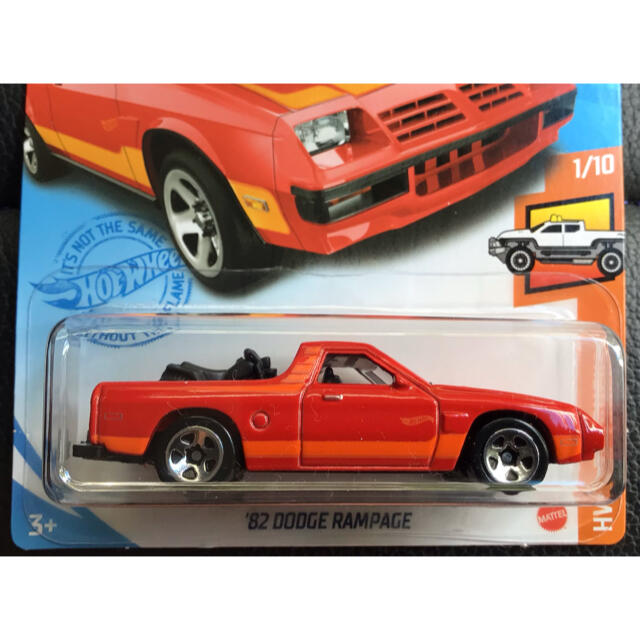 Chrysler(クライスラー)のホットウィール ‘82 DOOGE RAMPAGE ランページ ランペイジ エンタメ/ホビーのおもちゃ/ぬいぐるみ(ミニカー)の商品写真