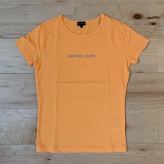 クイーンズコート(QUEENS COURT)のクイーンズコート　ロゴ　Tシャツ　半袖(Tシャツ(半袖/袖なし))