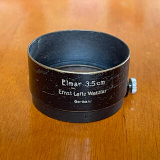 ライカ(LEICA)のLeica Elmar 3.5cm ブラックペイント レンズフード(レンズ(単焦点))