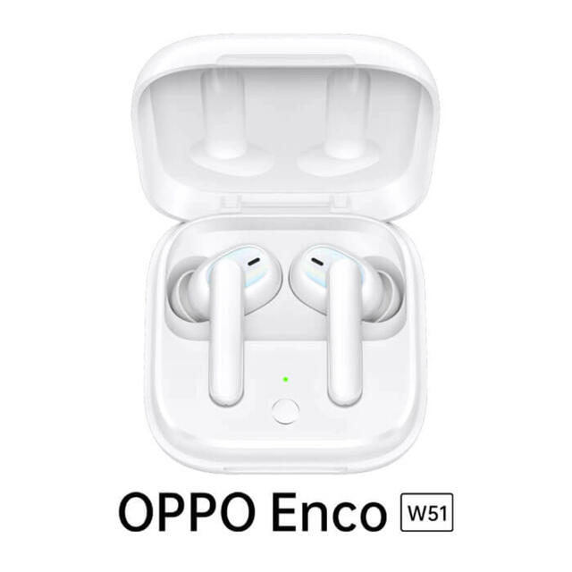 ヘッドフォン/イヤフォン【日本正規品 メーカー保証】 OPPO Enco W51 ワイヤレスイヤホン